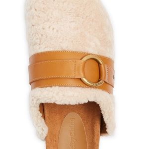 See By Chloe Women's Gema Shearling Mules